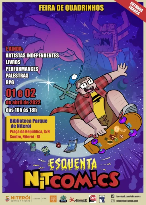 Este ano será a segunda edição da Nitcomics