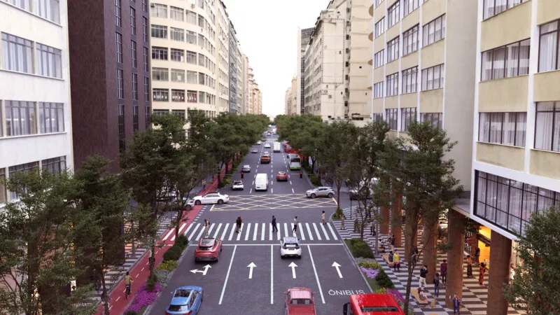A Avenida Amaral Peixoto terá um corredor verde