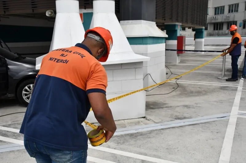 A atividade integra a 1ª Semana de Proteção e Defesa Civil de Niterói