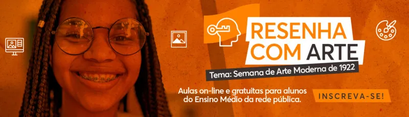 Lançado no início da pandemia da Covid-19, o Resenha com Arte acontece há dois anos