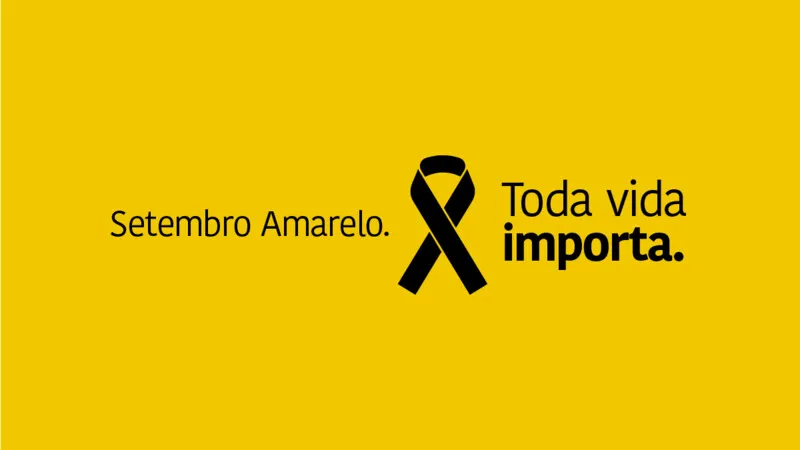 O Setembro Amarelo ocorrerá neste mês