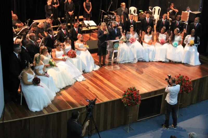 O casamento ocorre de forma gratuita