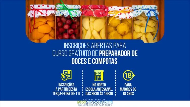 Seguindo os protocolos de contenção à disseminação da Covid-19, serão abertas 10 vagas