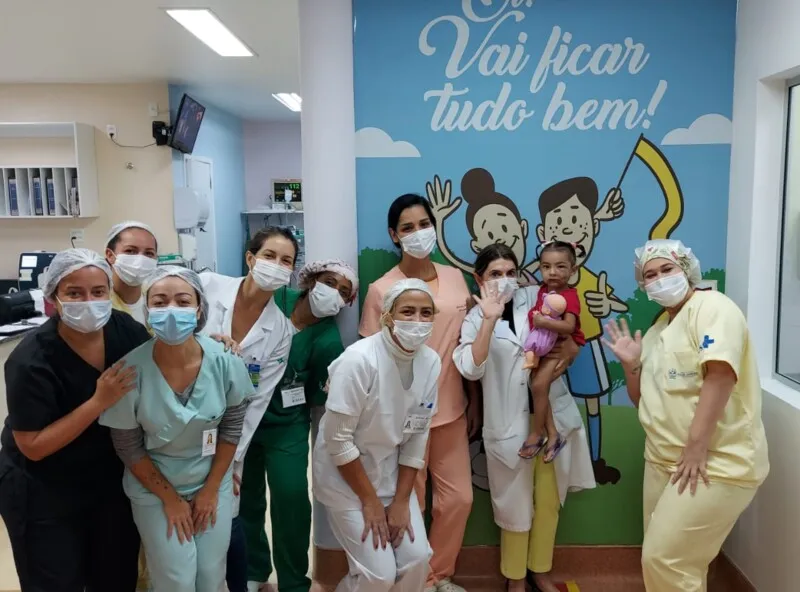 Ana Karen estava no Hospital Estadual Alberto Torres