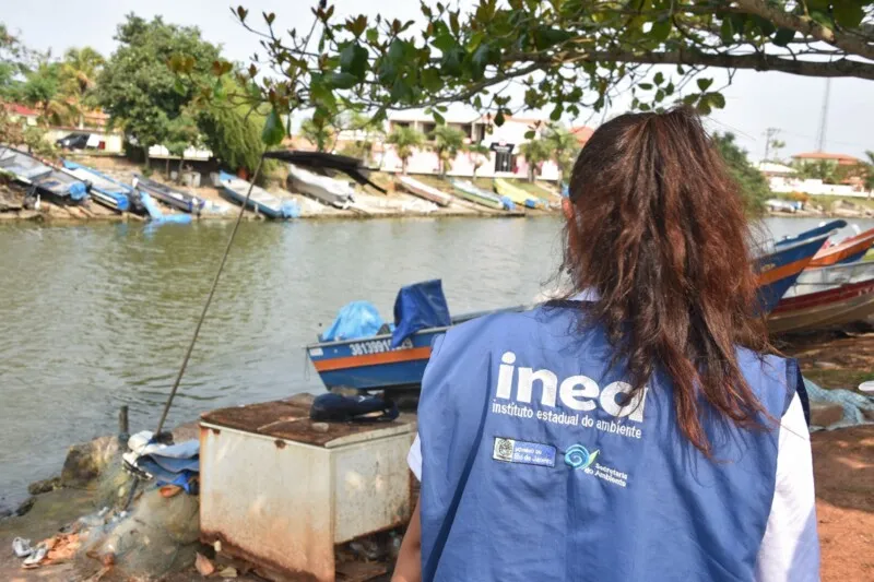 A ação foi acompanhada pelo secretário de Agricultura, Pecuária e Pesca de Maricá, Julio Carolino