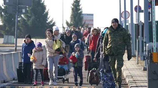 Maioria dos refugiados estão indo para a Polônia