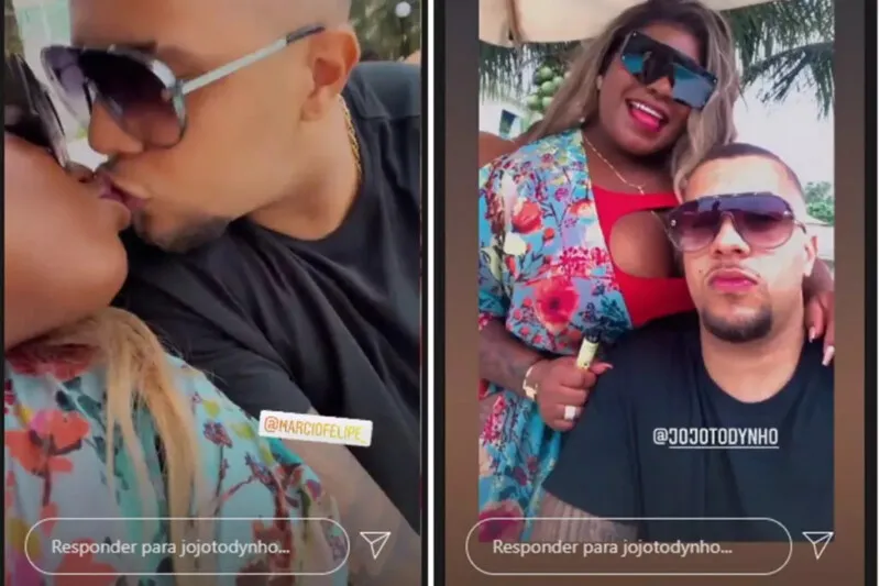 Jojo e Márcio Felipe continuam juntos após polêmica 