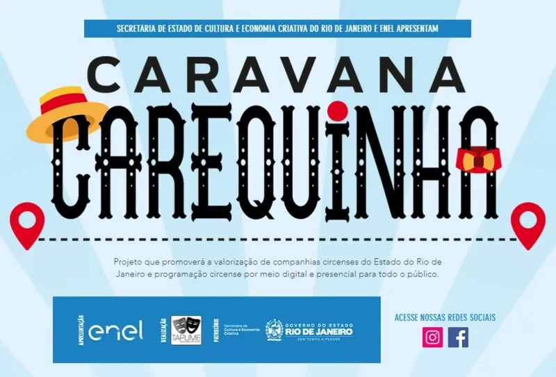 Serão selecionadas dez Companhias Circenses