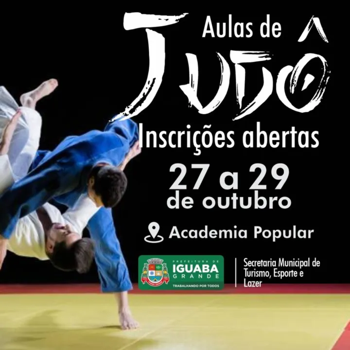 A divisão das aulas será por categorias, das 19h e 20h para pessoas de 12 a 18 anos e de 20h às 21h para maiores de 18 anos.