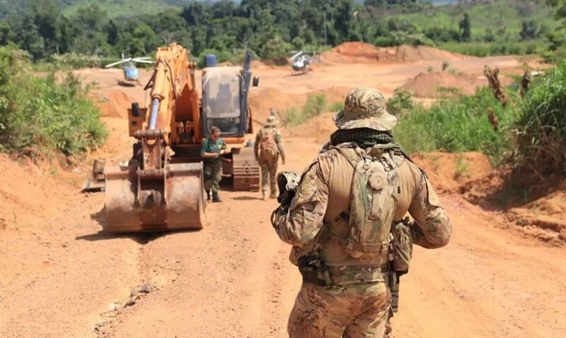 Operação Guaraci mobilizou policiais federais e rodoviários federais, agentes da Força Nacional de Segurança Pública, servidores do Ibama e da Agência Nacional de Mineração (ANM)