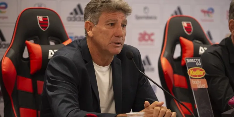 Renato Gaúcho está a frente do rubro-negro desde julho deste ano