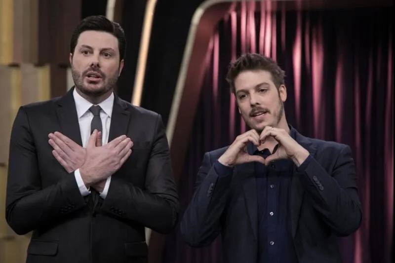 Danilo Gentili e Fábio Porchat