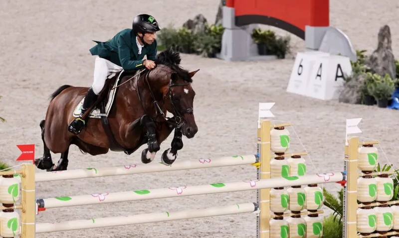 Yuri Mansur, 9º na final individual do hipismo saltos