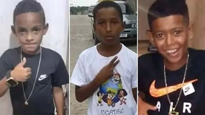 Crianças desaparecidas em Belford Roxo em dezembro