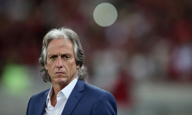Jorge Jesus durante passagem pelo Flamengo