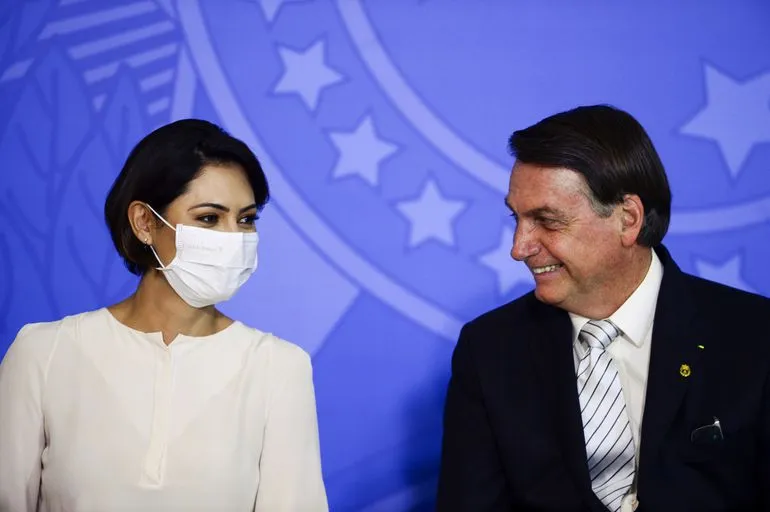 Jair e Michelle Bolsonaro