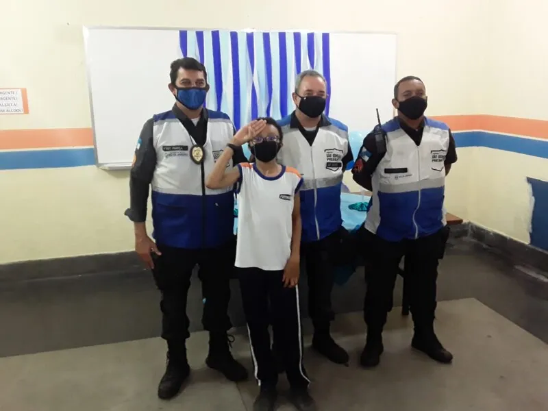 O estudante sonha em ingressar na PM 