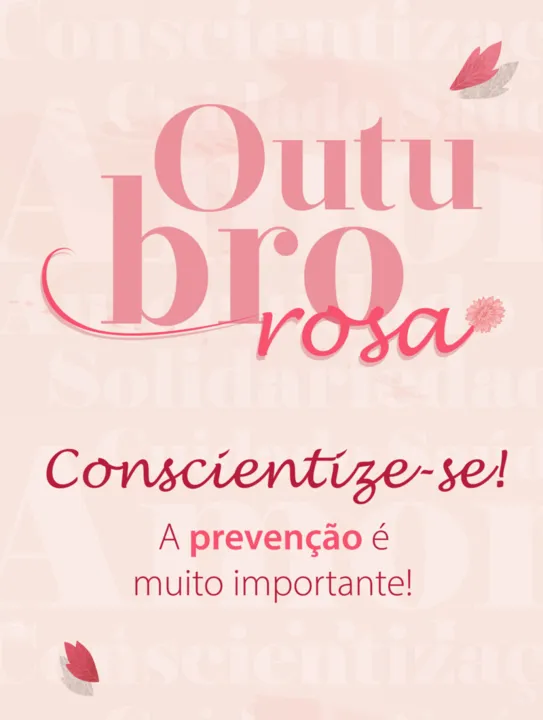 Ainda na programação, nos dias 20 e 27 de outubro, haverá ação de corte e doação de cabelo para a confecção de perucas para pacientes oncológicas