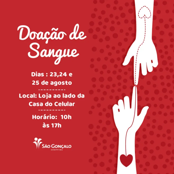 Para doar, é preciso estar em boas condições de saúde, alimentado, ter entre 16 e 64 anos, pesar mais de 50 quilos