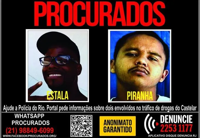 'Estala' e 'Cém' teriam sido executados por 'Tribunal do Tráfico' 