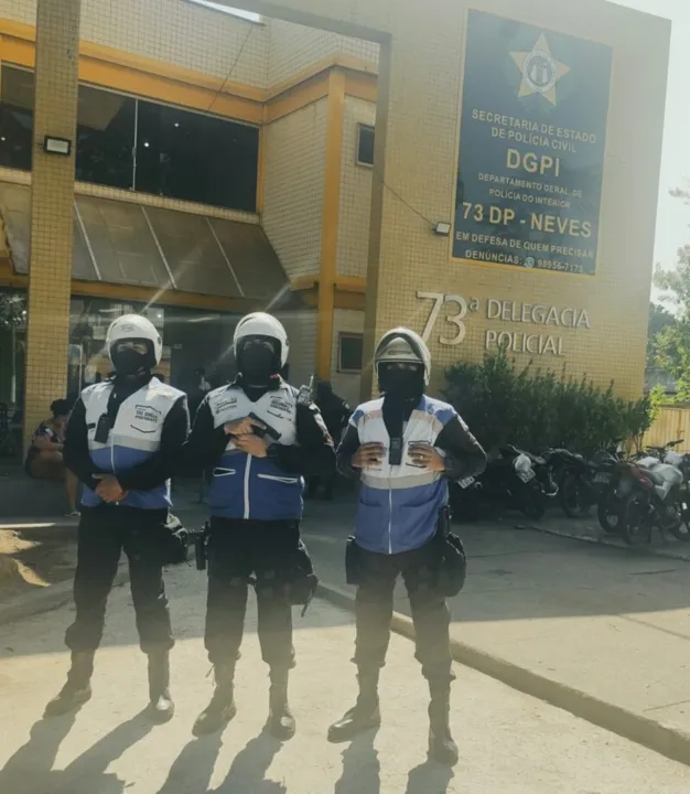 Policiais realizaram a prisão do suspeito