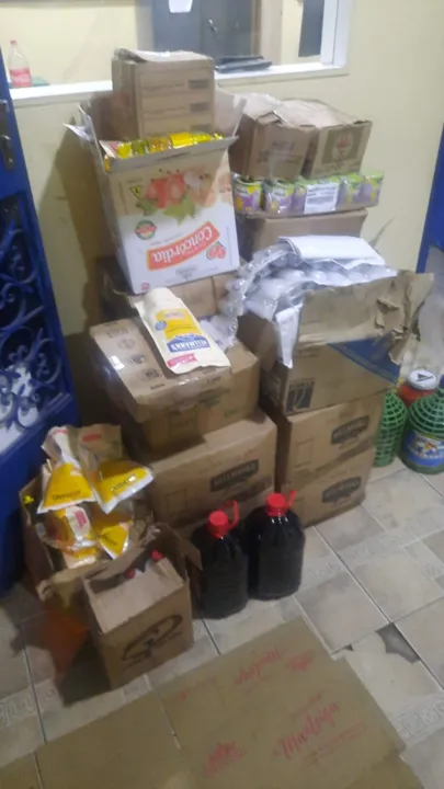 Parte da carga roubada foi recuperada 