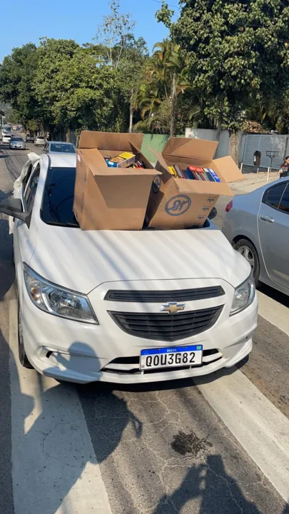 Parte da carga foi encontrada e recuperada