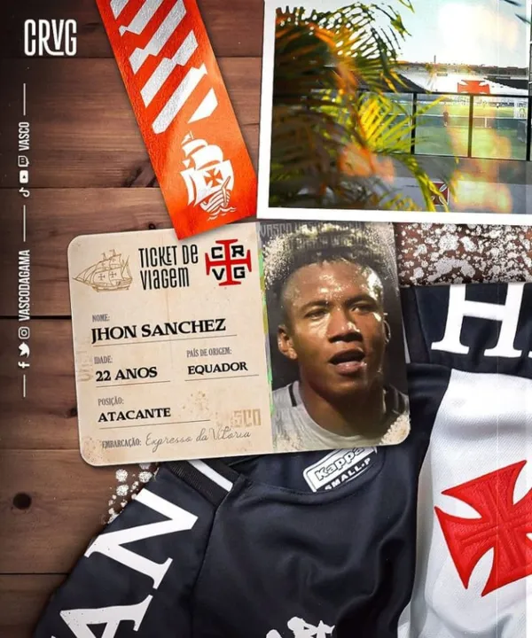 Vasco anuncia Jhon Sánchez