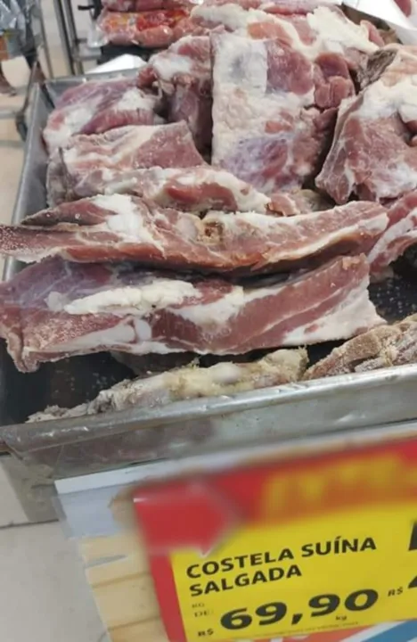 Preço encontrado em mercado de São Gonçalo na manhã desta quinta-feira (2)