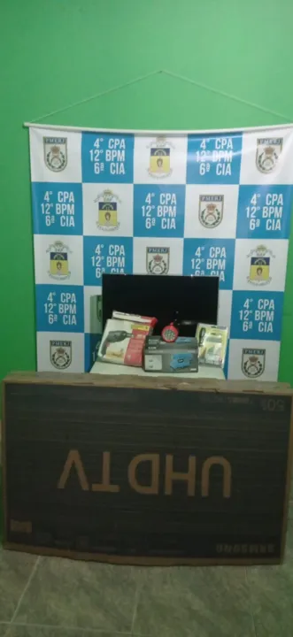 Produtos foram reconhecidos pela vítima