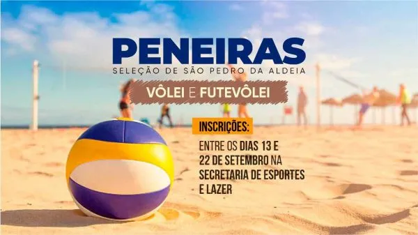 Esta é a terceira seletiva promovida pela Secretaria de Esportes e Lazer