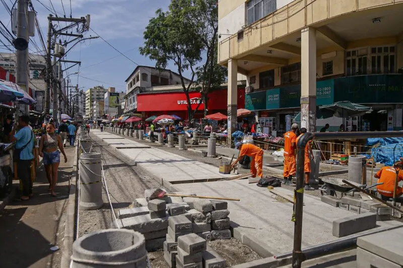 A parte central da obra foi concretada 