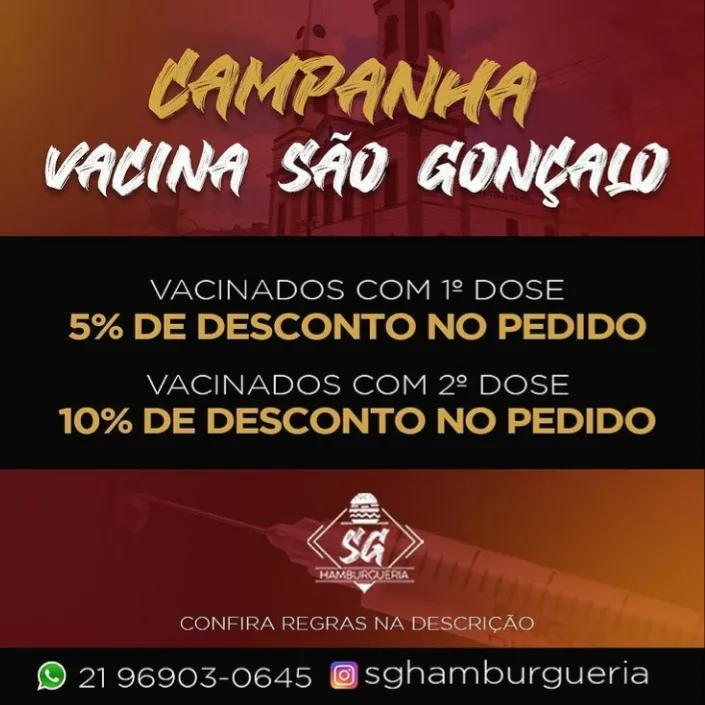 Campanha Vacina São Gonçalo