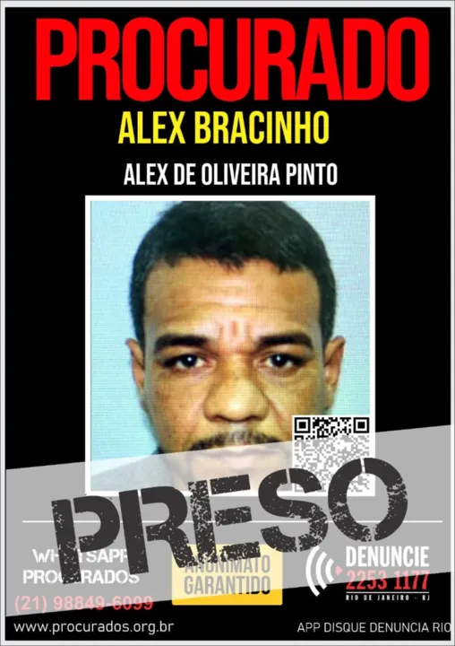 'Alex Bracinho' foi preso nesta sexta-feira (24)
