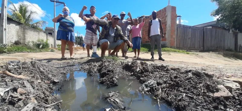 O problema no local persiste há anos 