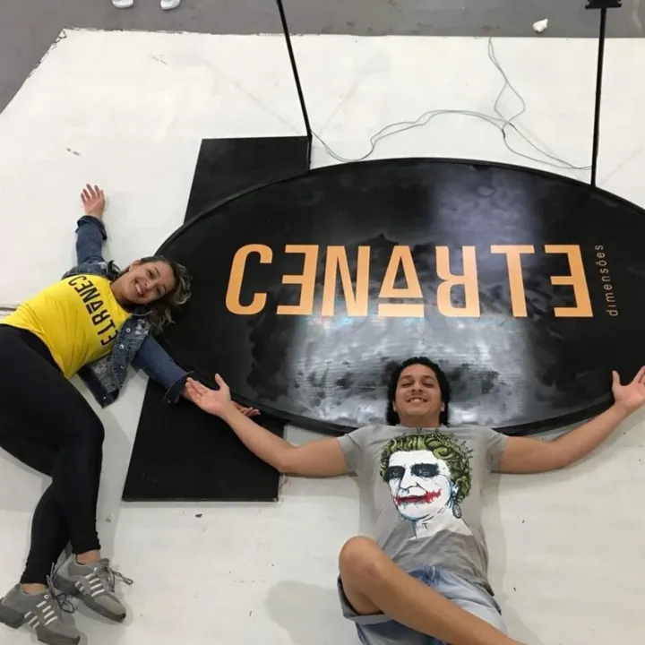 Igor Lopes e Aline Curvão