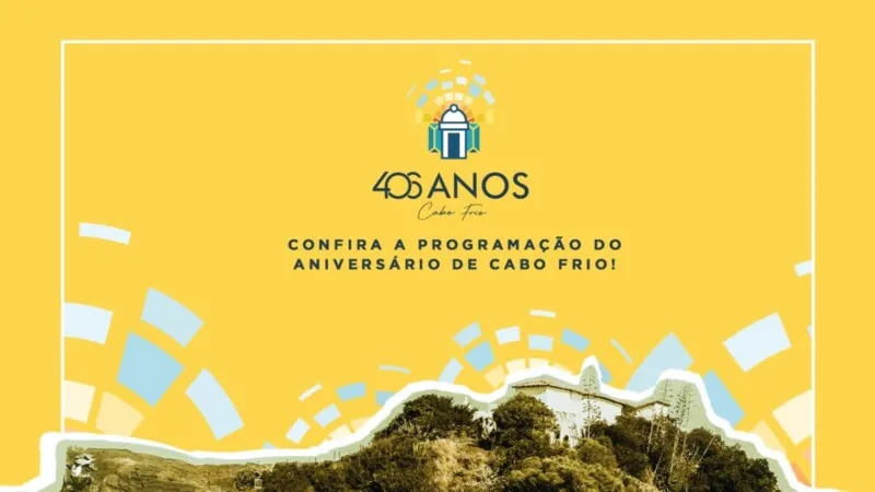 Apresentações de artistas locais, feiras e festivais fazem parte da comemoração dos 406 anos