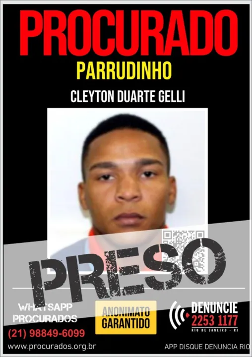 Cleyton Duarte Gelli, o “Parrudinho”, de 21 anos