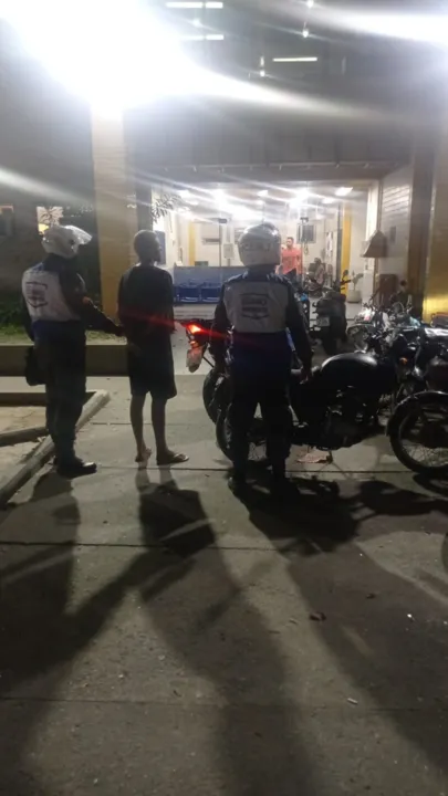 Homem tentou fugir da abordagem policial 