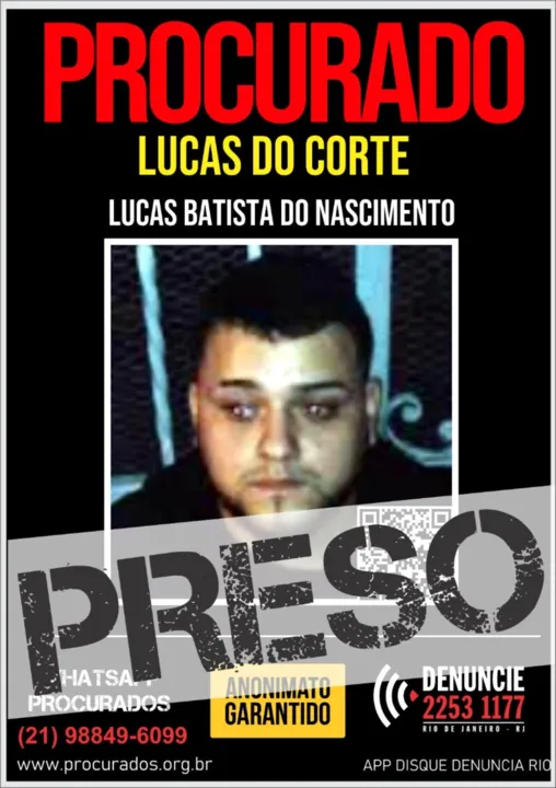 Ele foi preso em Bonsucesso, na Zona Norte do Rio de Janeiro