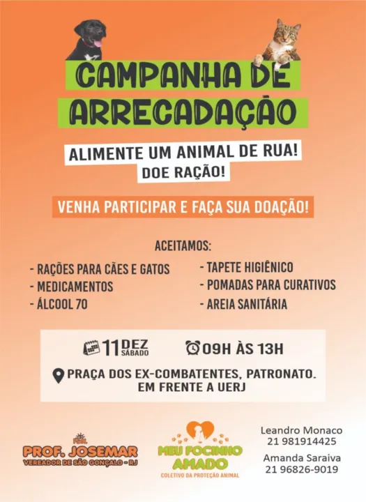 A ideia do Coletivo é rodar a Cidade de São Gonçalo com feiras mensais
