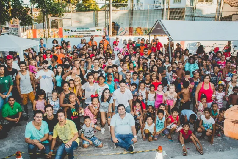 Juventude em Ação promove evento de Natal para crianças em Maricá