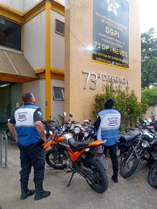 Moto roubada foi recuperada por agentes da 'SG Presente'