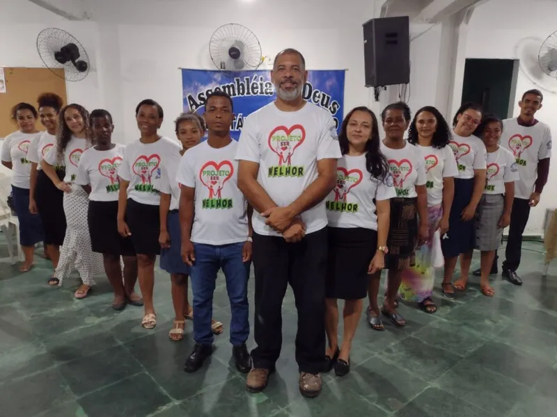 O projeto possui mais de 70 voluntários