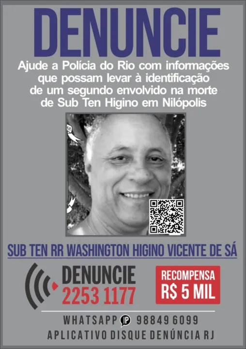 Subtenente Reformado Washington Higino Vicente de Sá