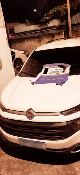 Carro roubado é recuperado pela SG Presente