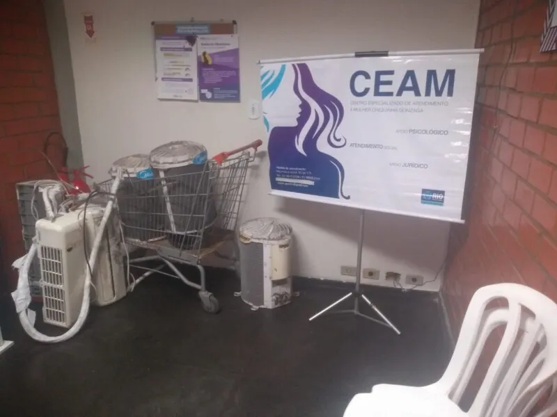 Os agentes estavam atuando na proteção das instalações do equipamento municipal
