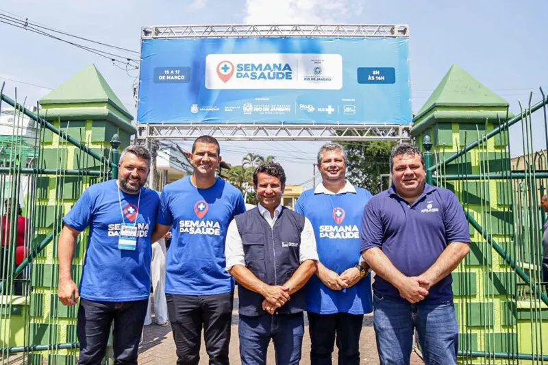 No evento, estiveram presentes: o subsecretário da Subsecretaria de Infância e Adolescência Alan Rodrigues; o secretário de Gestão e Projetos Douglas Ruas; o deputado federal Doutor Luizinho; Fábio Tavares da Universo; e Alexandre Chieppe que é o secretário de Estado de Saúde