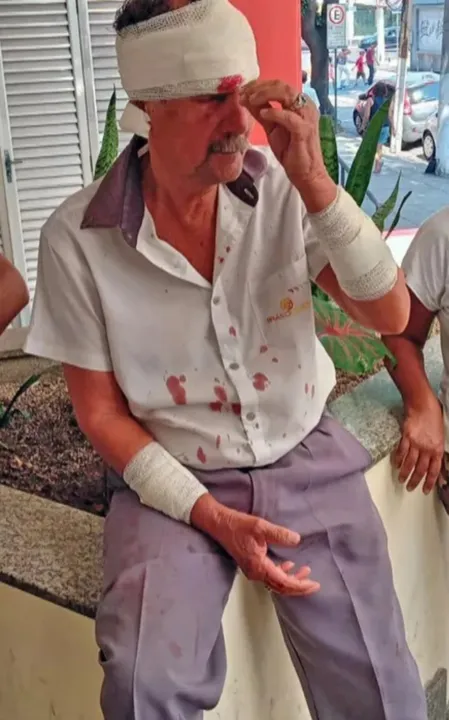 Luiz Carlos foi atendido na Clínica da Família do Méier  e passa bem