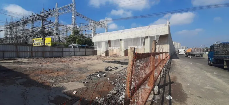 Obra do viaduto do Jardim Catarina stão paradas